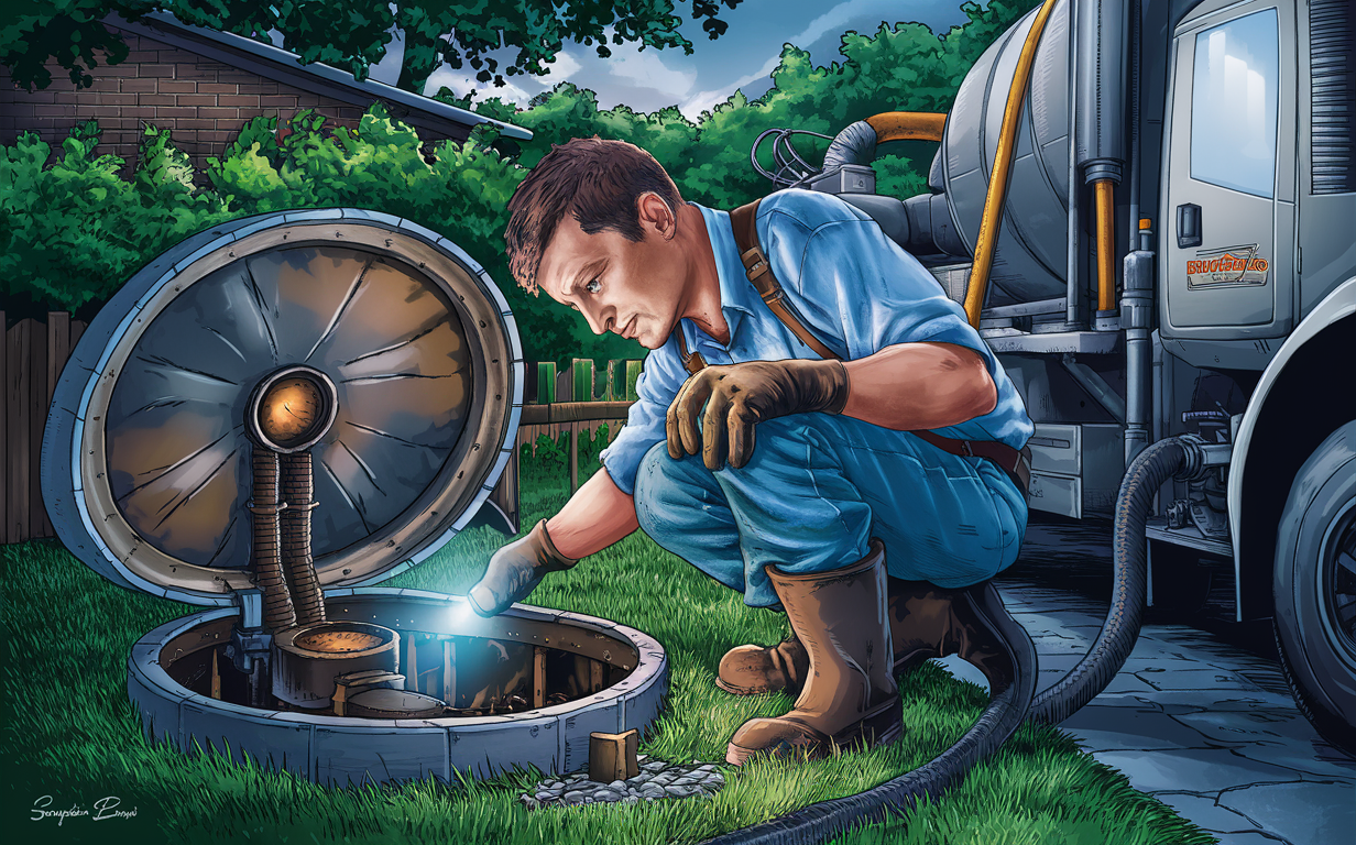 Inspecting the Tanks Condition and Components During Septic Pumping: Save Big