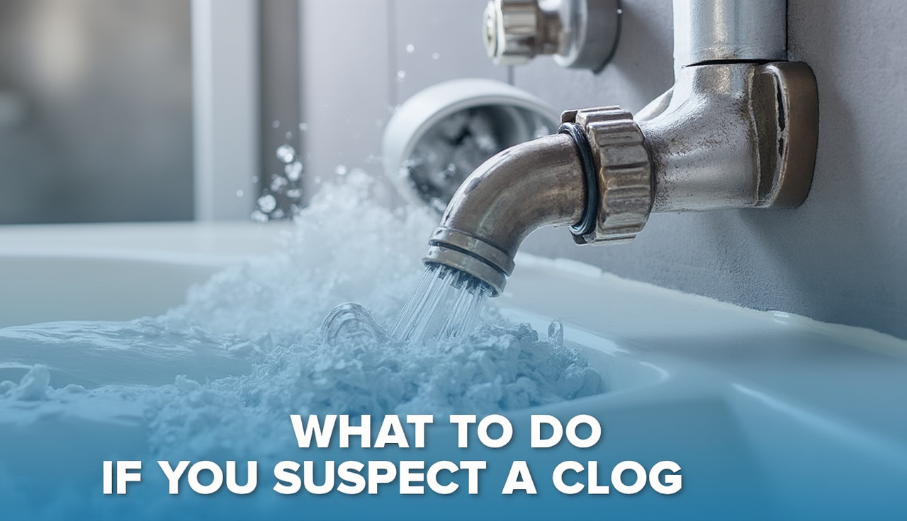 What to Do if You Suspect a Clog